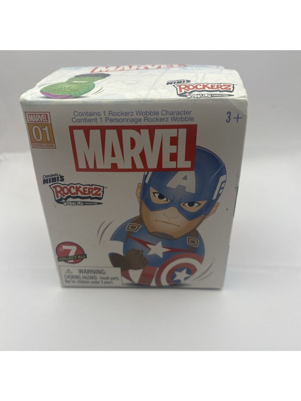 Marvel Series 1 Original Minis Rockerz Wobbling Character Blind Box New Sealed
